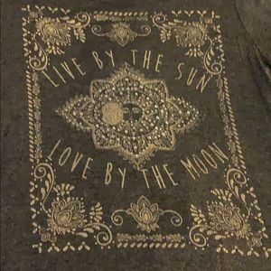 Top with back lace detail